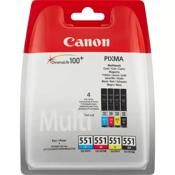 Canon Clı-551/6509b009 Orijinal Kartuş Avantaj Paketi