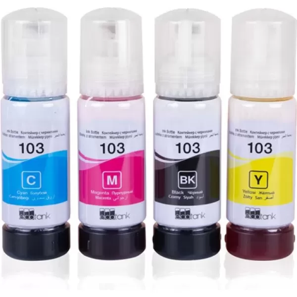 Epson 103 EpsonEcoTank L3250 Muadil Mürekkep Seti