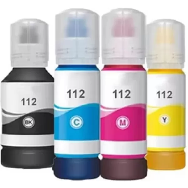 Epson 112 Epson EcoTank L15160 Muadil Mürekkep Seti