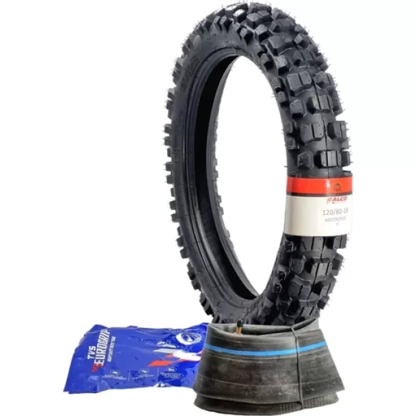 120/80-18 (460-18) TT İÇ LASTİKLİ TİP ENDURO LASTİĞİ +İÇ LASTİK TAKIM