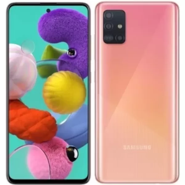 Galaxy A51 128GB Cep Telefonu Pembe (Samsung Türkiye Garantili)