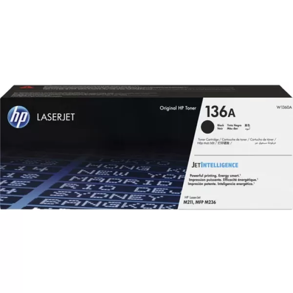 HP W1360A Black LaserJet Toner (136A)