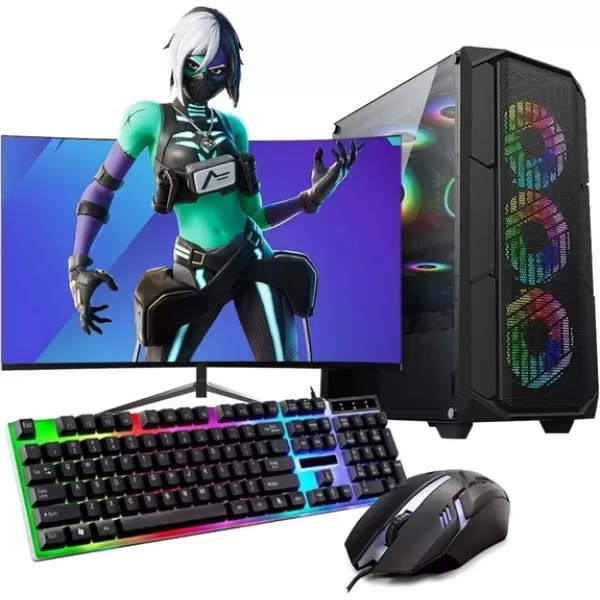 ROGAME RKT660162 I5 10400F 16GB 240SSD 1TB HDD 8GB RTX3050 24" Monitörlü (Gaming SET)