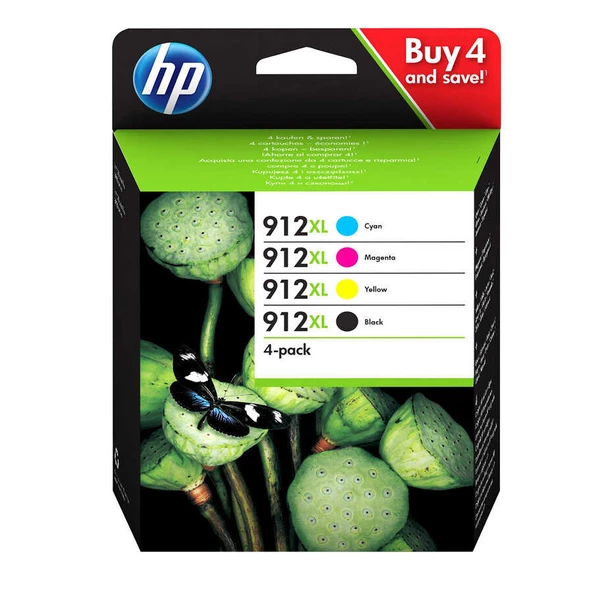 Hp 912xl-3yp34ae Orijinal Kartuş Avantaj Paketi