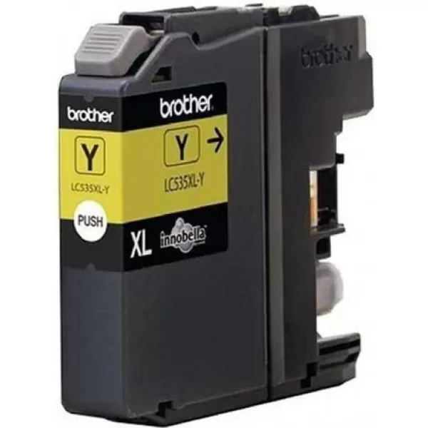 Brother LC535XL Sarı Orijinal Kartuş (Kutusuz)