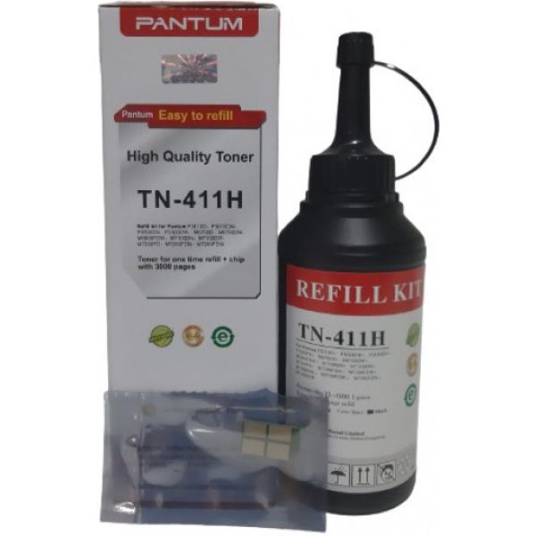Pantum TN-411H Refill Toner Dolum Kiti Siyah (Orijinal Toner Dolum Kiti)