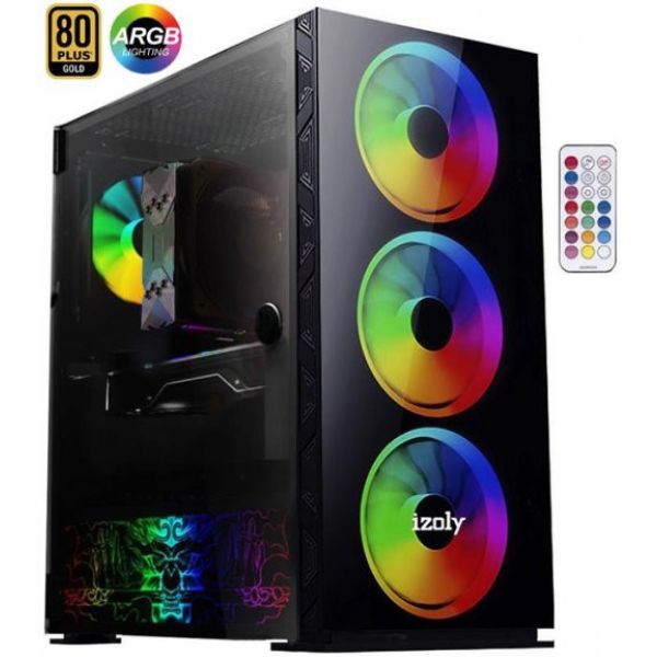İzoly Perseus Ryzen 5 3600 16GB 512GB SSD GTX1660S 6GB Oyuncu Masaüstü Bilgisayarı