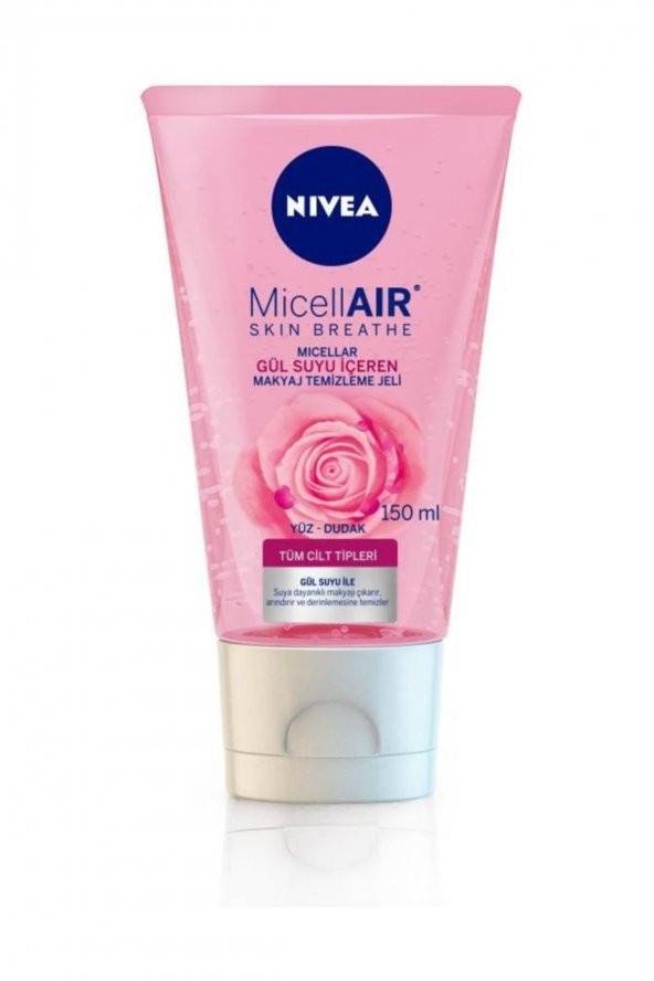 Nivea Aqua Rose Organik Gül Suyu İçeren Makyaj Temizleme Jeli 150 ml