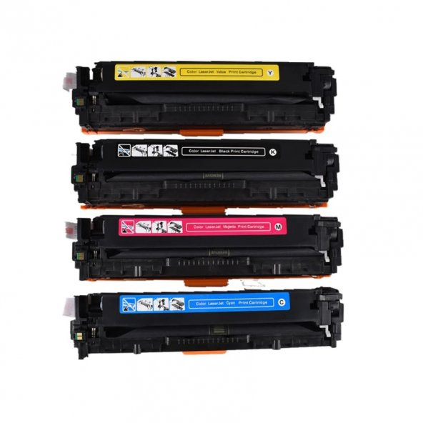 HP LaserJet 200 colorMFP M276n Uyumlu Toner Takımı