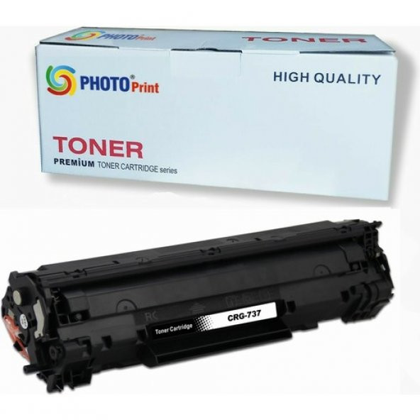 Photo Print Canon CRG-737 Ithal Muadil Toner 2.400 Sayfa