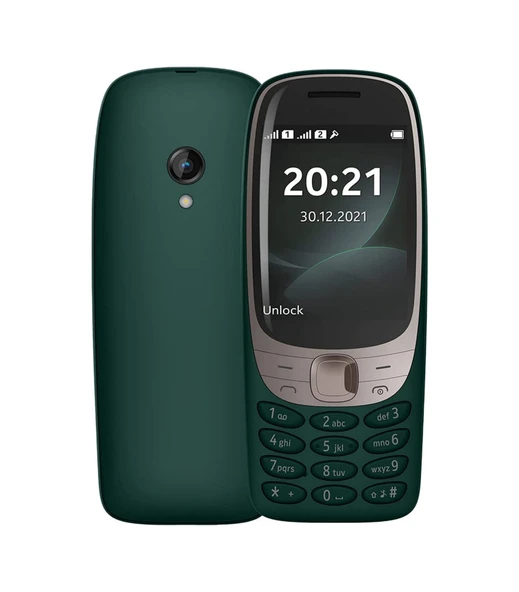 Nokia 6310 Tuşlu Cep Telefonu (İthalatçı Garantili) Yeşil