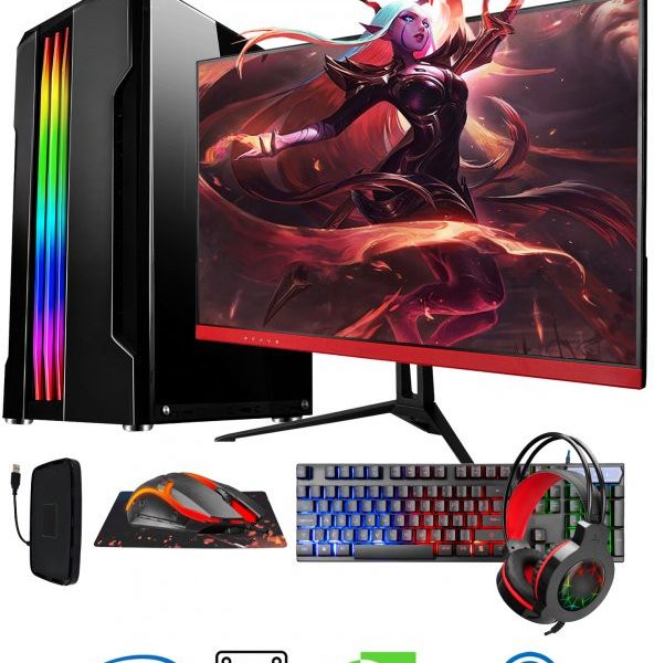 Ramtech Dg162 İ5 6500 16Gb Ram 256Gb Ssd 1Tb Hdd 4Gb Gt740 23,8" Oyuncu Masaüstü Bilgisayar