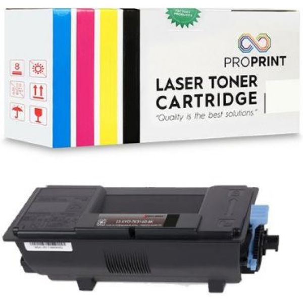 TKPrint Kyocera TK3160 12500 Sayfa Muadil Toner P3045dn P3050dn
