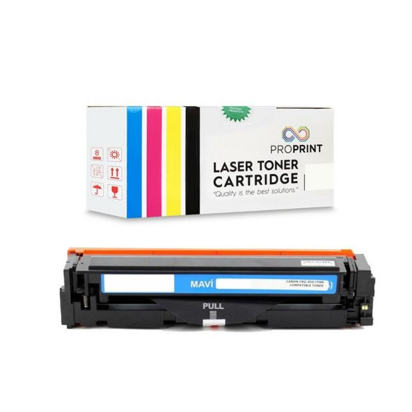TKPrint Canon CRG-054H 2.300 Sayfa Mavi Muadil Toner- MF-645Cx