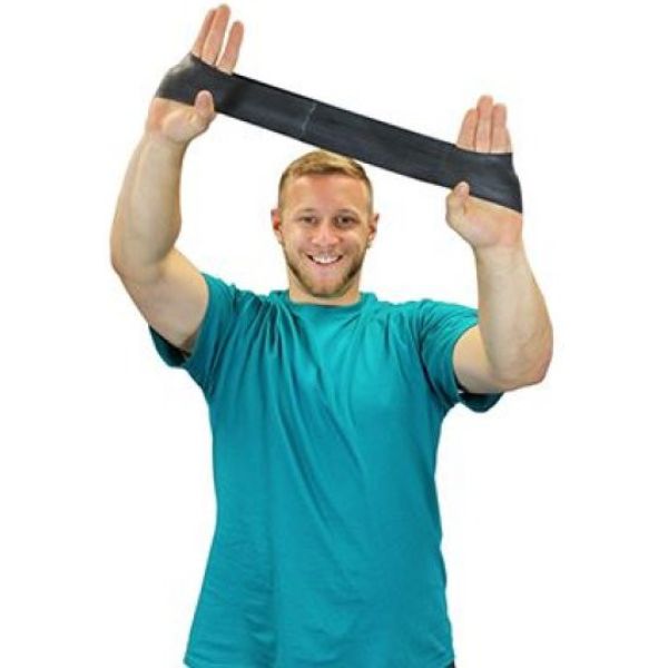 CanDo® Egzersiz Bandı Exercise Band Loop 76cm Siyah X-Sert 10-525