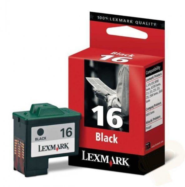 LEXMARK 16 10N0016 SİYAH ORJİNAL KARTUŞ-YÜKSEK KAPASİTE