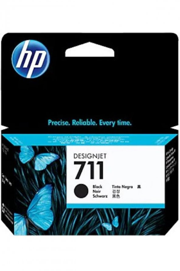 HP 711 CZ129A SİYAH ORJİNAL KARTUŞ 38 ml. T120 / T520
