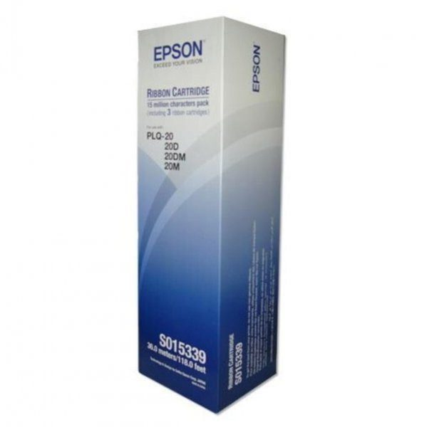 EPSON PLQ-20 S015339 ORJİNAL ŞERİT (3lü Paket) PLQ-20 / PLQ-22