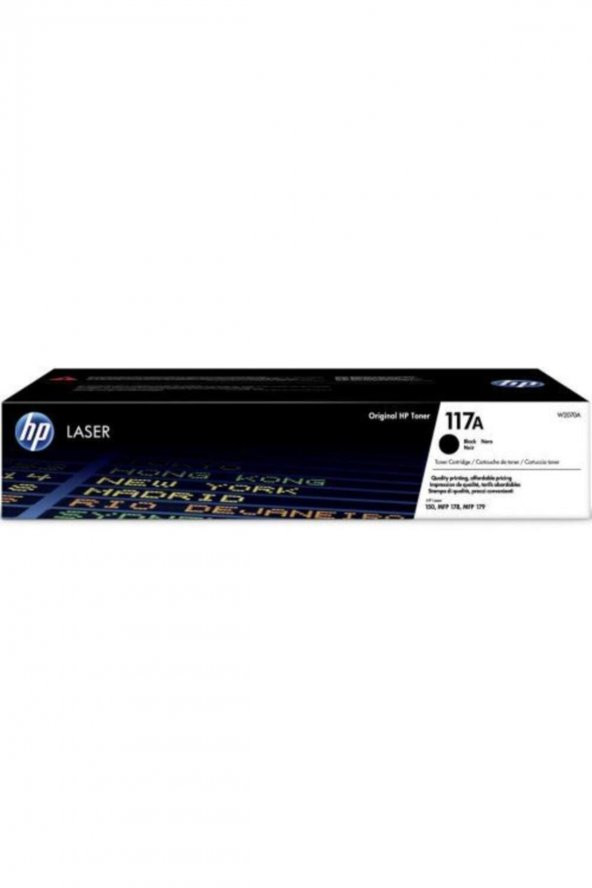 Hp W2070a (117A) Siyah Orjinal Toner Laserjet Mfp 178Nw, 179Nw, 150A, 150Nw