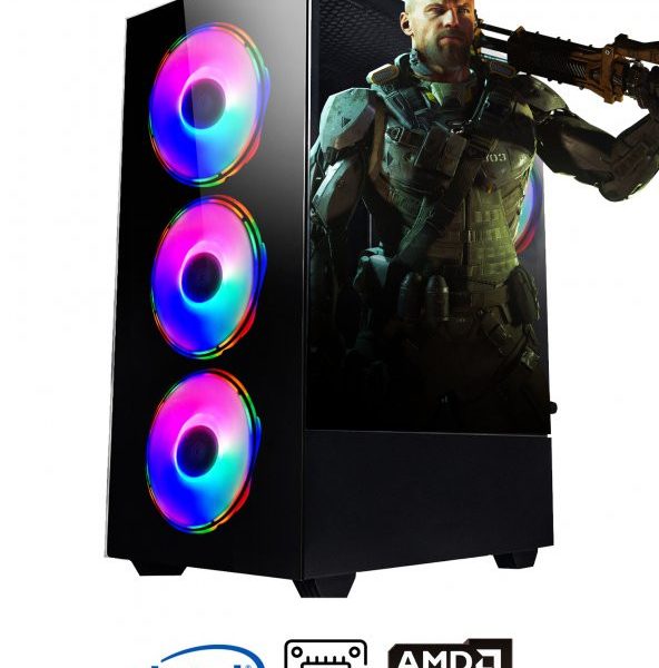 RAMTECH FULLFORCE FF227 i5-4670S 16GB RAM 128GB SSD RX/550 OYUNCU MASAÜSTÜ BİLGİSAYAR