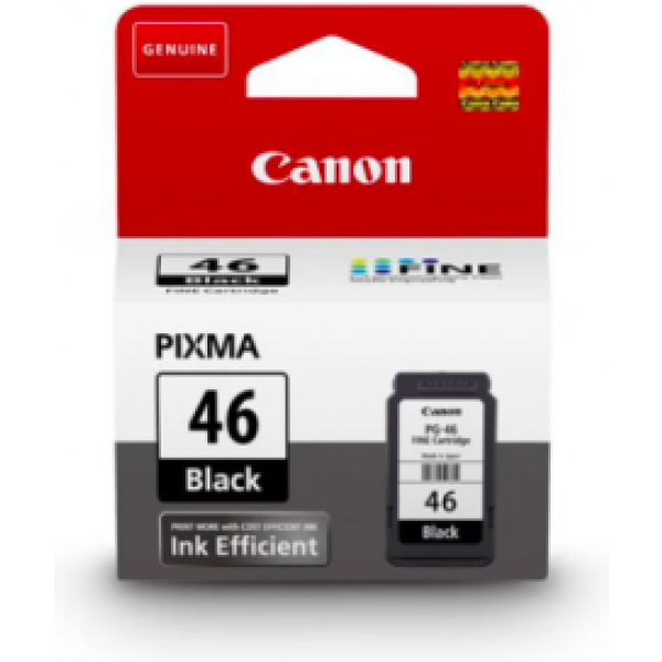 Canon Pg 46 Siyah Mürekkep Kartuşu Pg 46