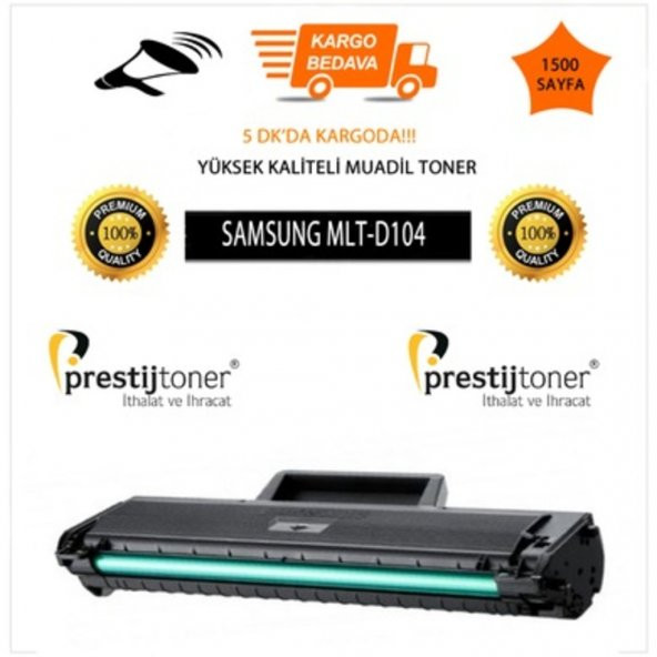 Mlt-D104S- Samsung Ml-1660 / Ml-1670 / Ml-1675 Muadil Toner Çipli 438619865