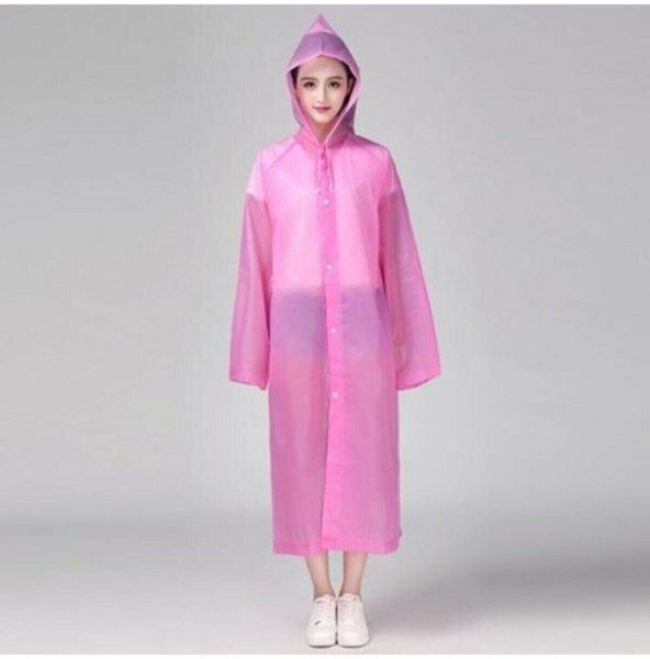 Unisex Eva Kumaş Su Rüzgar Geçirmez Yağmurluk