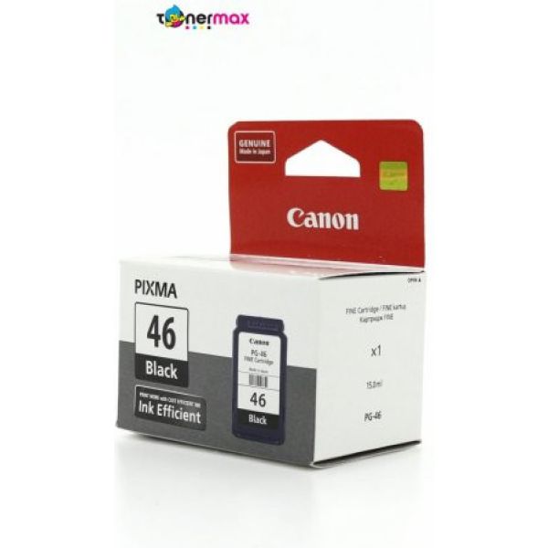 Canon Pixma E414 kartuş / Canon PG-46 Siyah Kartuş Orjinal