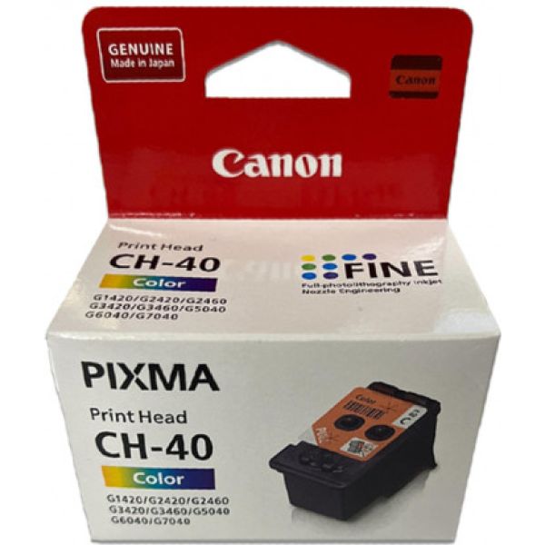 Canon CH-40 (3430C001) Renkli Orjinal Baskı Kafası - G1420 / G2420