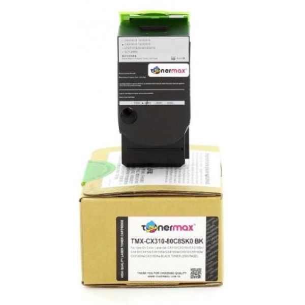 Lexmark 80C8SK0 Siyah Muadil Toner / CX310 / CX410 / CX510