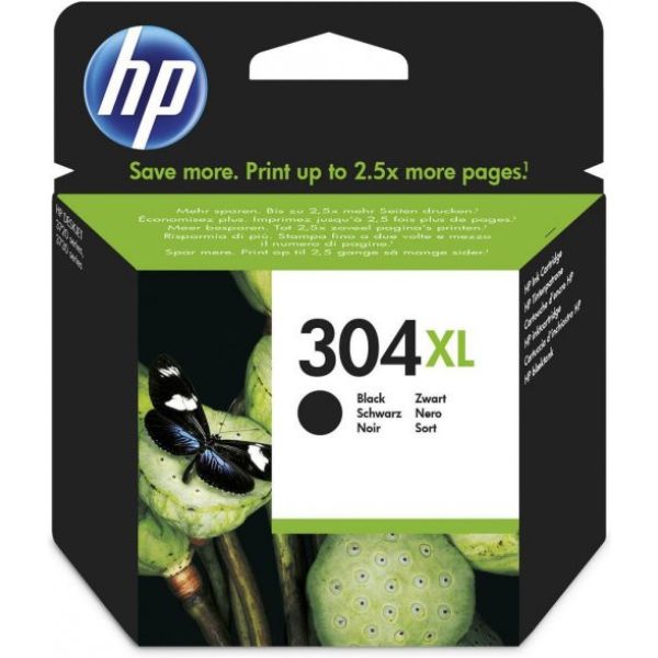 Hp 304XL N9K08AE Siyah Orjinal Kartuş/ Deskjet 2600/2620/2630 /3720 / 3730 / 3732