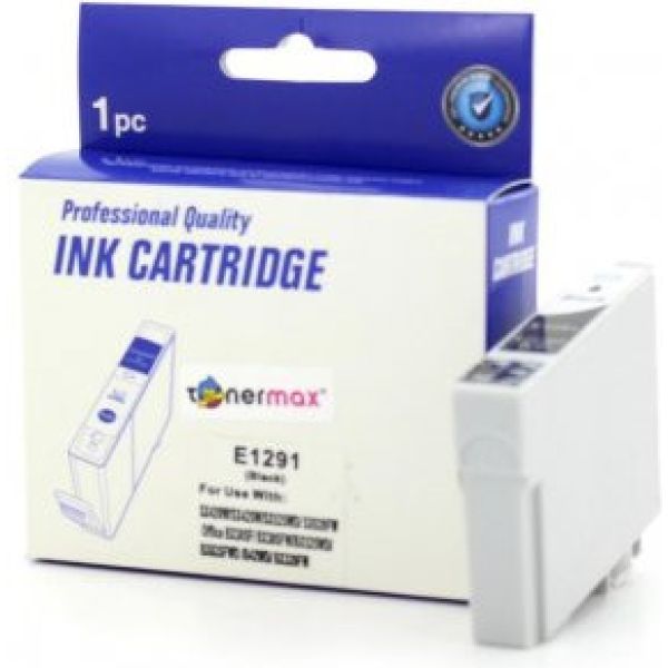 Epson T1291 / BX305F / S22 / SX230 / SX235 / SX420 / SX425 / SX430 / SX435 Siyah Muadil Kartuş