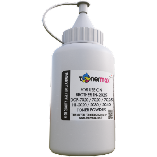 Brother TN-2025 Toner Tozu 500GR./ DCP-7010 / DCP-7020 / DCP-7025/HL-2020 / HL-2030 HL-2032 / HL-2040 / HL-2050 / MFC-7220/MFC-7240 MFC-7290 / MFC-7420 / MFC-7820 Toner Tozu