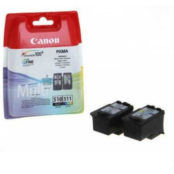 Bitmeyen Kartuşlu Canon Pg 510 Cl 511 Siyah Ve Renkli