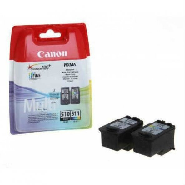 Bitmeyen Kartuşlu Canon Pg 510 Cl 511 Siyah Ve Renkli