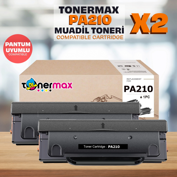 Pantum M6600NW Muadil Toner2'li Avantaj Paket / PA210 / P2200 / P2500 / M6500 / M6550 / M6600