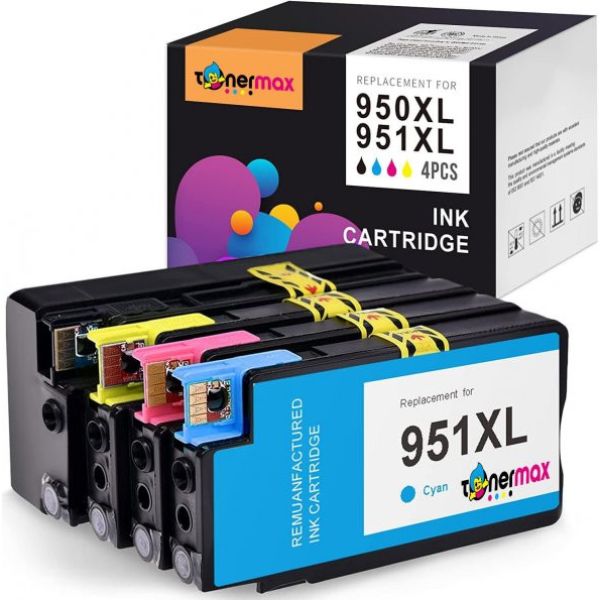 HP 950XL Muadil Kartuş Set / HP PRO 8610 Muadil Kartuş Set