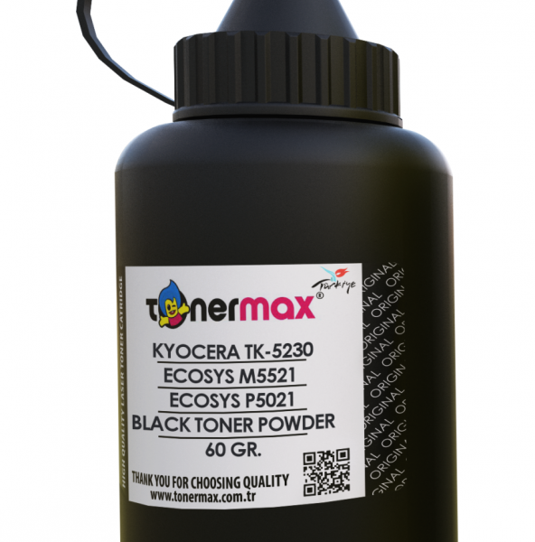 Kyocera TK-5230 Siyah Toner Tozu/ Ecosys M5021 / M5521