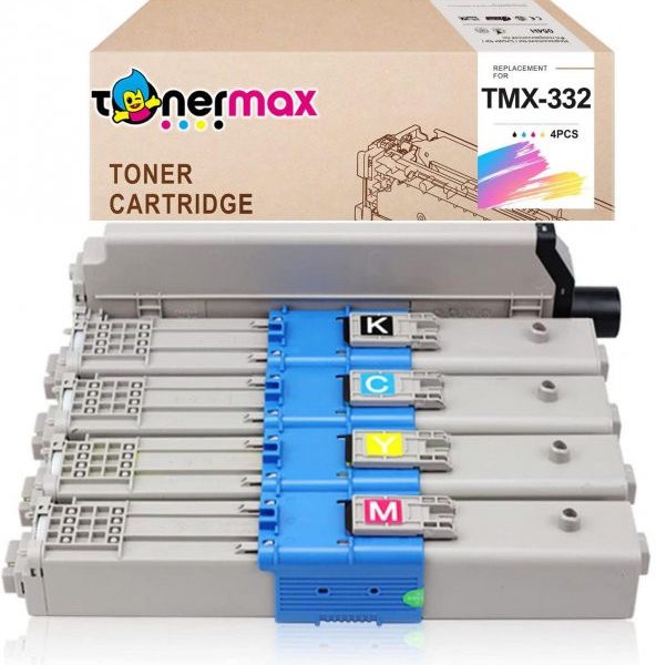 Oki MC363dnw Muadil Toner Set CMYK