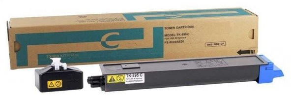 Kyocera FS-C8520 MFP Muadil Toner Mavi / TK-895