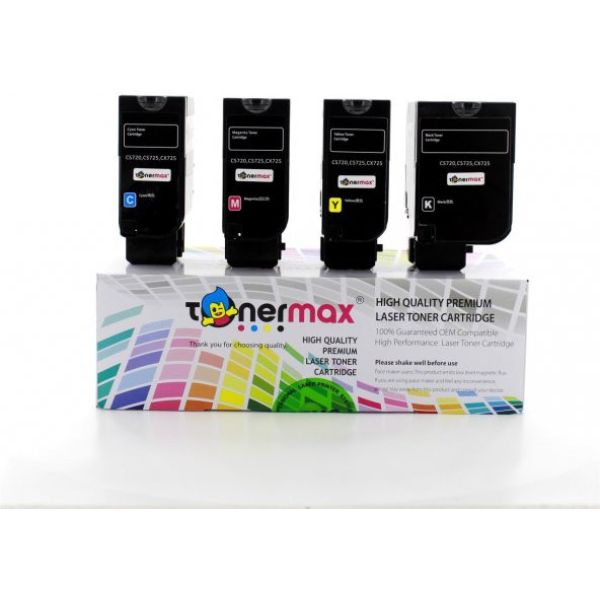 Lexmark CS720 - CS725 Muadil Toner Takım - Yüksek Kapasiteli