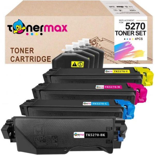Kyocera Ecosys M6630cidn Muadil Toner Takım / Kyocera TK-5270 Takım