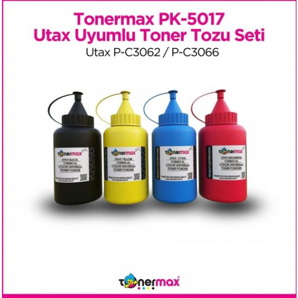 Utax PK-5017 Toner Tozu Set / Utax P-C3062 / P-C3066