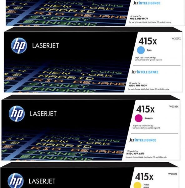 Hp 415X - W2030X / W2031X / W2032X / W2030X Orjinal Toner Takım / M455 / M480 / M454 / M478 / M479