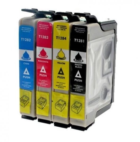 Epson T1285 Muadil Kartuş Set