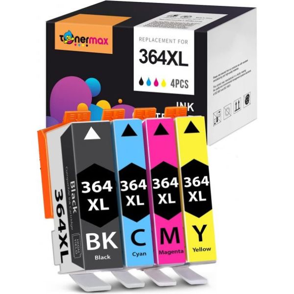 Hp 3070A Muadil Kartuş , Hp 364XL Muadil Kartuş Set