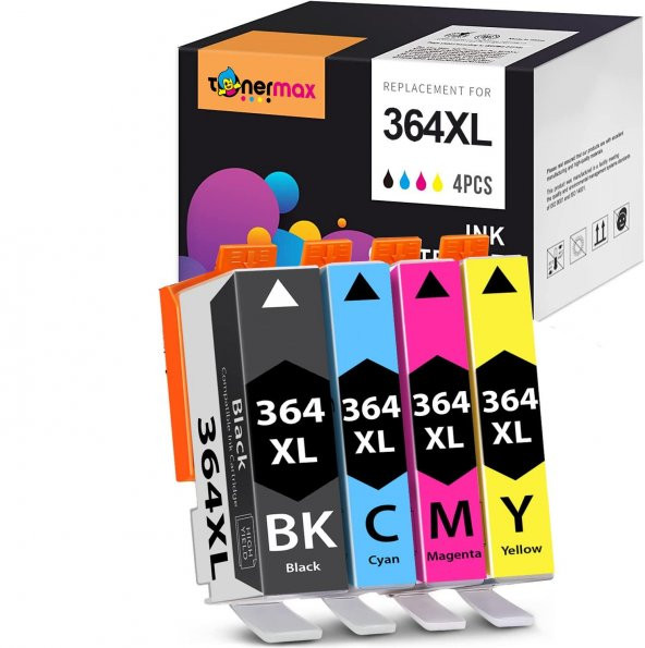 Hp 3070A Muadil Kartuş , Hp 364XL Muadil Kartuş Set