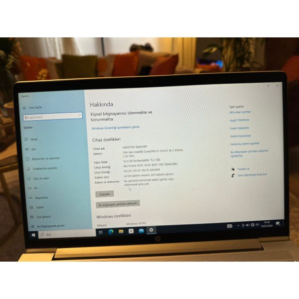 HP ProBook 440 G8 27H78EA i5-1135G7 16 GB  1TB SSD 14" W10P FHD Dizüstü Bilgisayar