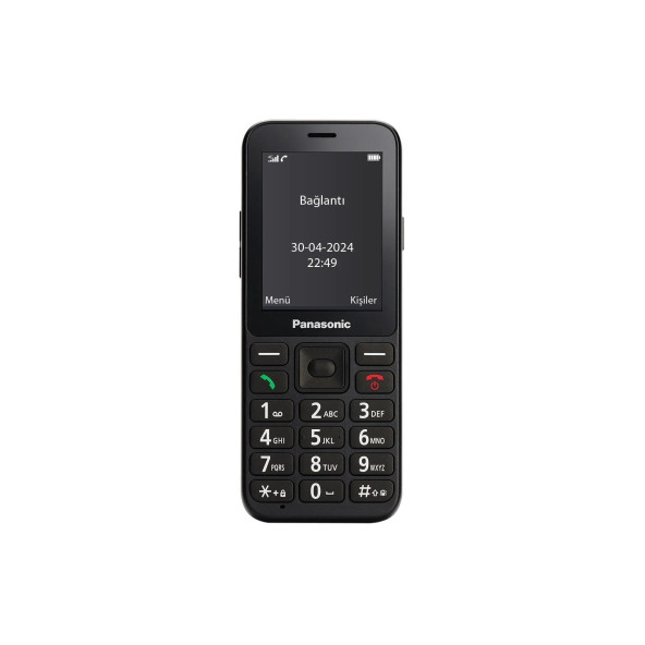 Panasonic Kx-Tu250exb Renkli Ekran 4G Tuşlu Cep Telefonu Siyah (2 Yıl Türkiye Distribütör Garantili)