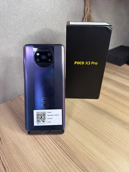 POCO X3 PRO 256GB SİYAH KUTULU ADINIZA FATURALI GARANTİLİDİR